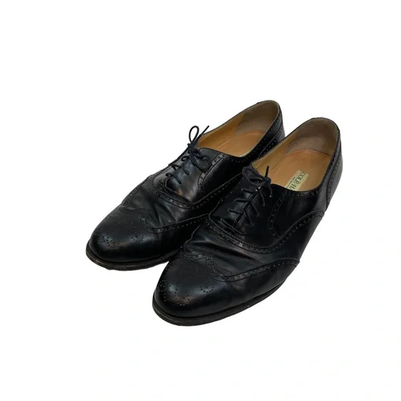 Cole Haan | Shoes | Cole Haan Mens Black Leather Lace Up  display picture 3